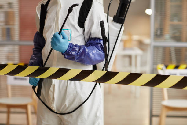 Professional Drug Lab Cleanup technician working in Hills, MN